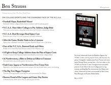 Tablet Screenshot of benstrauss.net